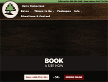 Tablet Screenshot of dellstimberland.com